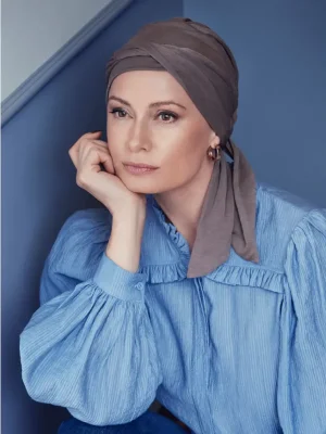B.B. HocBeatrice Turban | Dusty Brown | 1291-0318