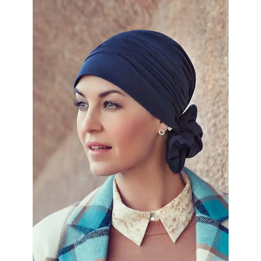 HocMila Turban | Black Iris | 1438-0655