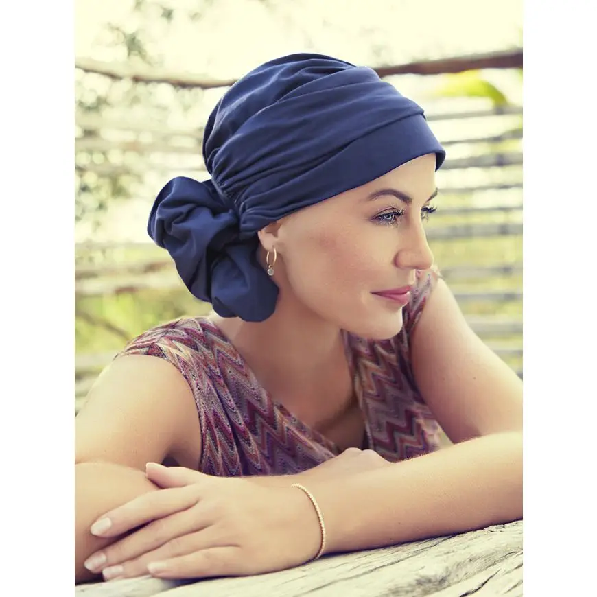 HocMila Turban | Black Iris | 1438-0655