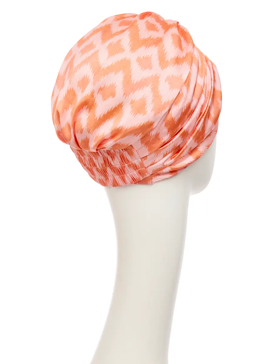 HocSapphire Turban | Ikat Orange | 3026-4026
