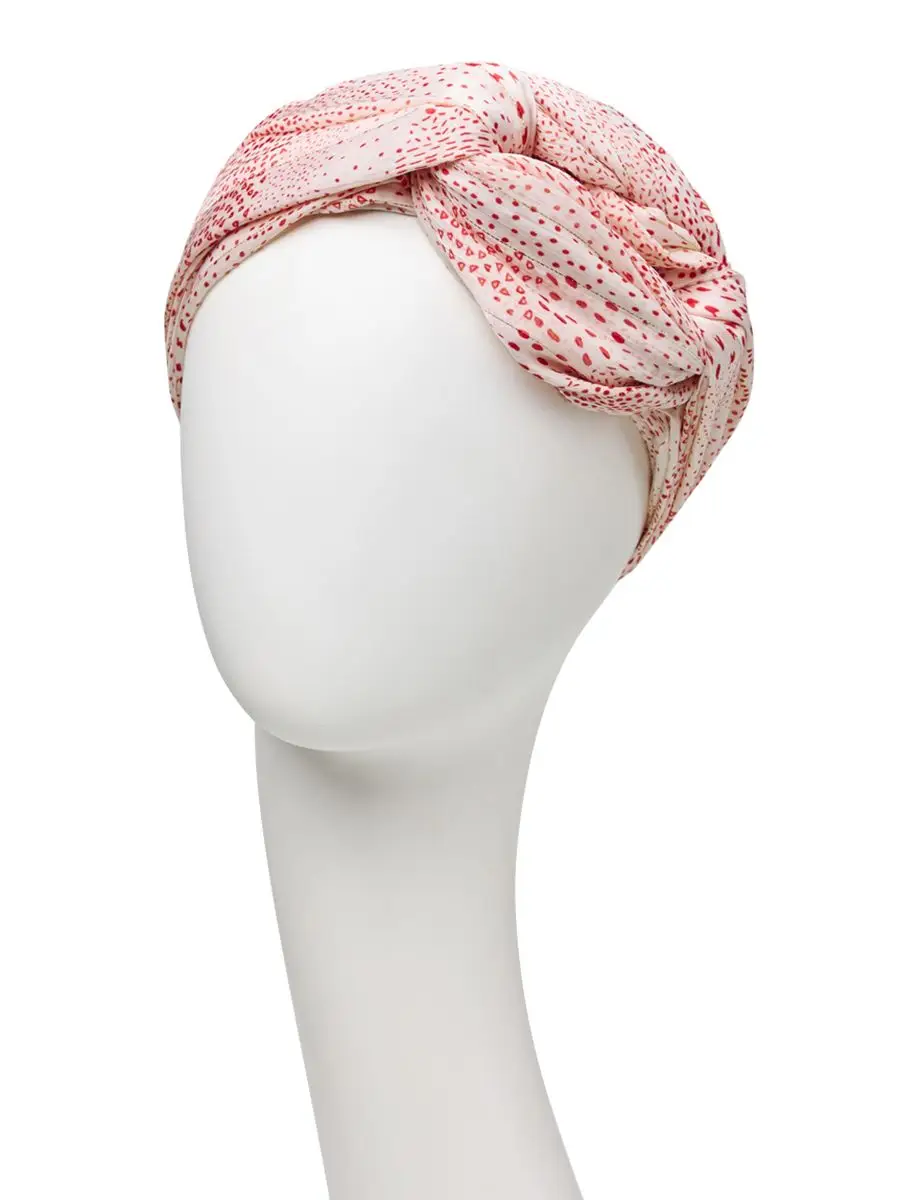 HocAmber · Boho Turban Set | Red Golden Glam | 3040-0868