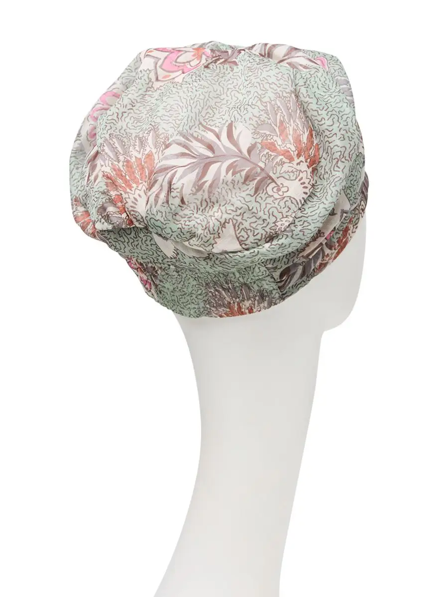 HocAmber · Boho Turban Set | Cheerful Garden Green | 3040-0869