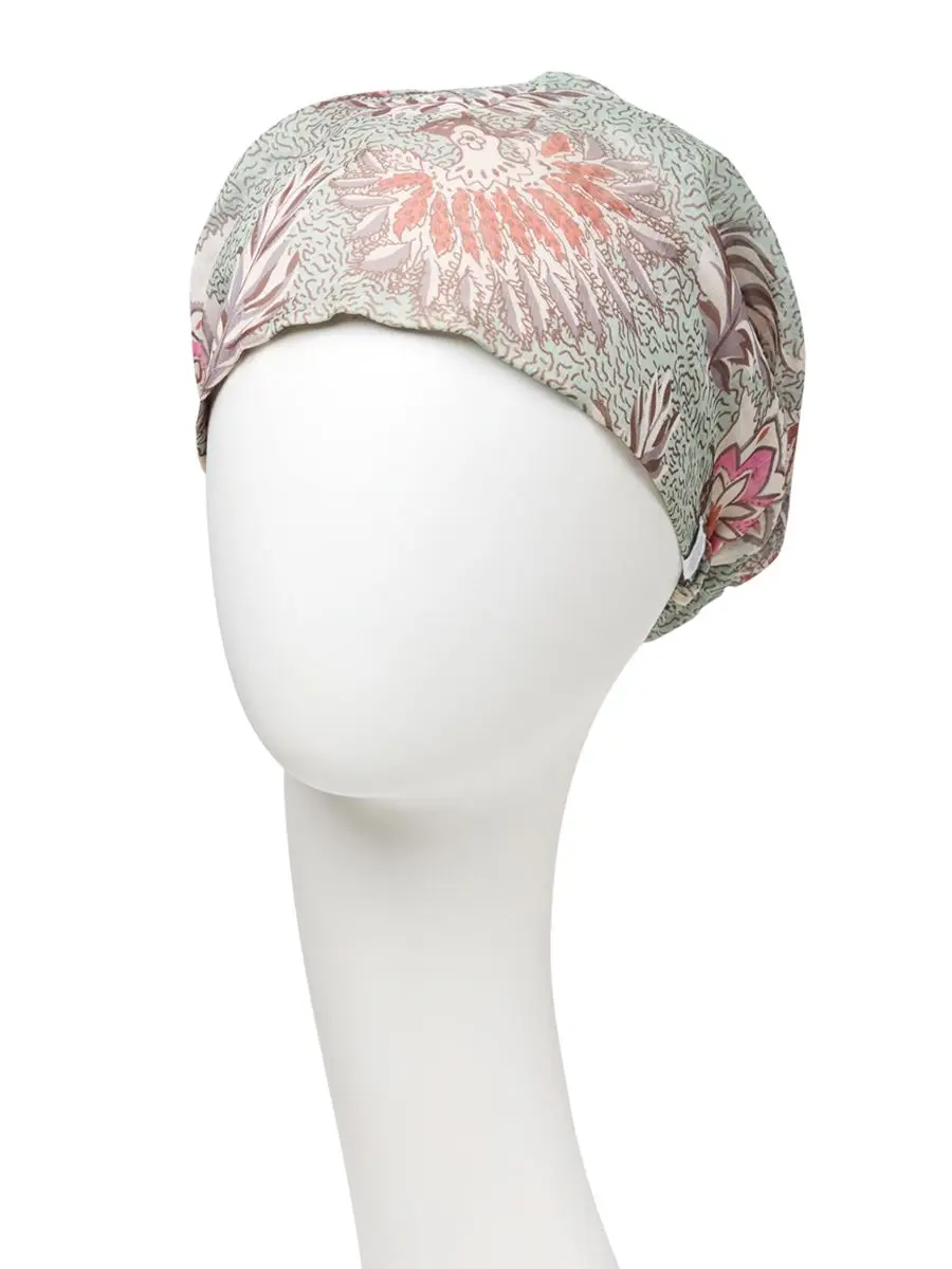 HocAmber · Boho Turban Set | Cheerful Garden Green | 3040-0869