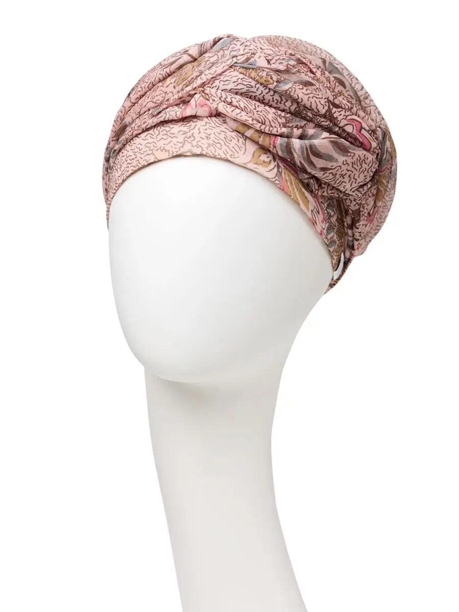 HocAmber · Boho Turban Set | Pastel Rose Bouquet | 3040-0870