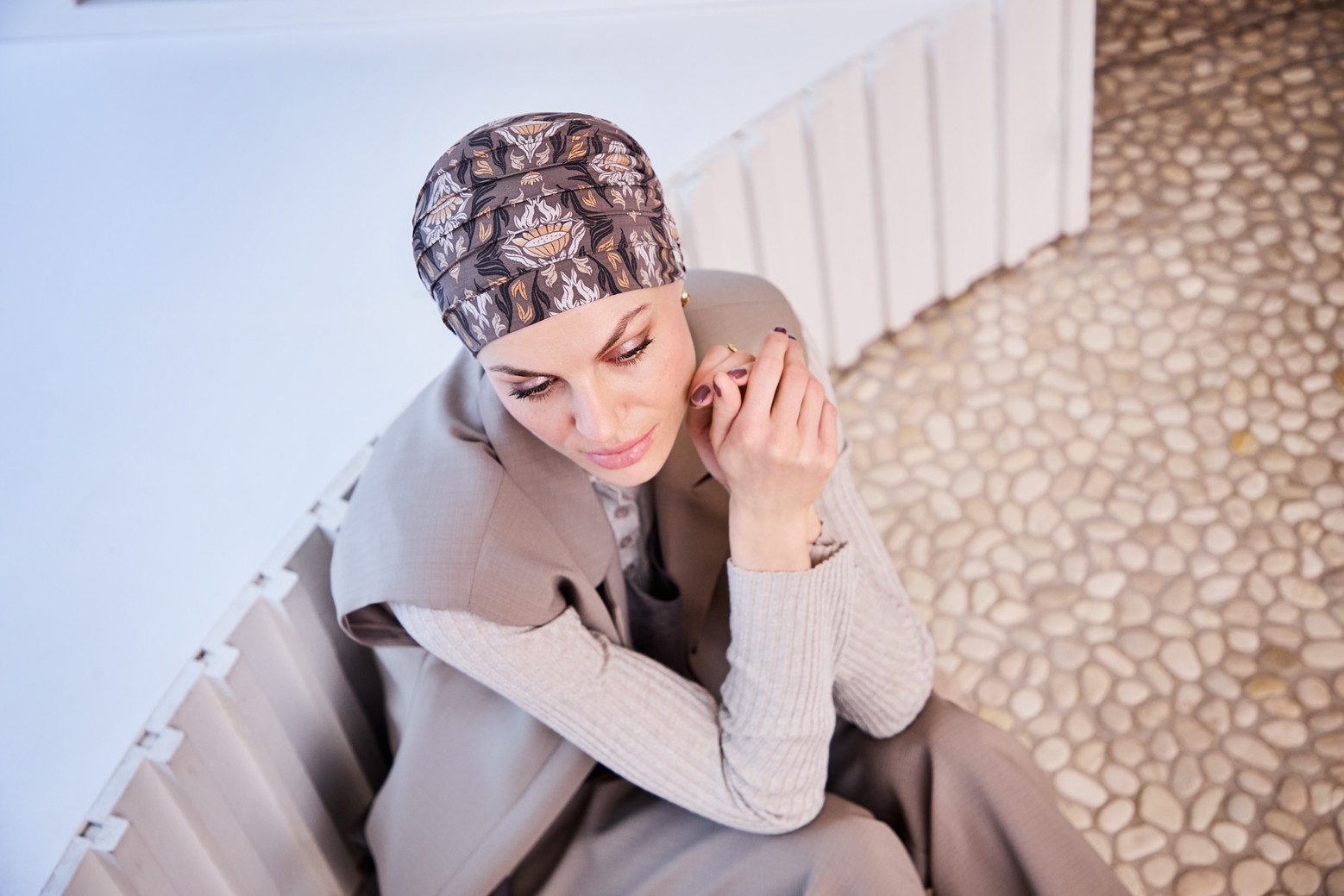 HocYoga Turban | Autumn Ornaments | 2000-4047