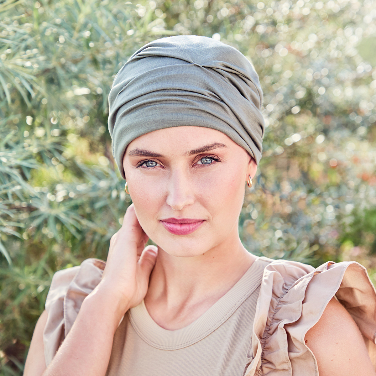 B.B. HocBecca Turban | Khaki Green | 1293-4062