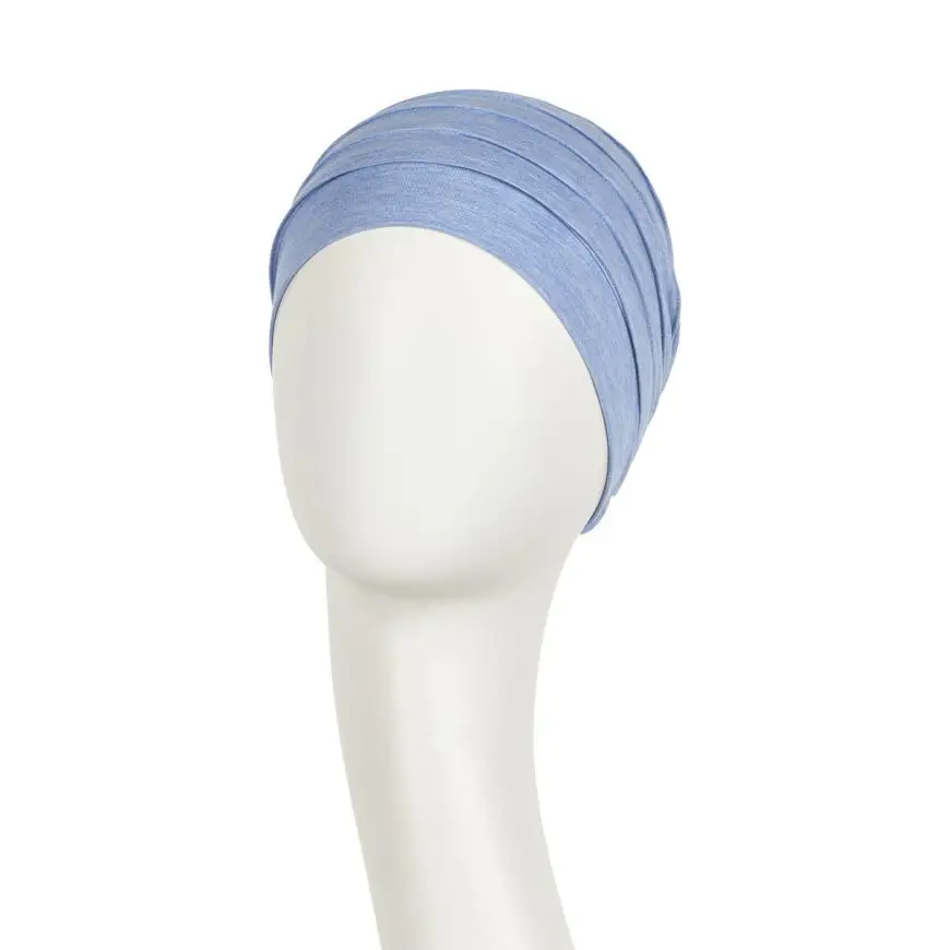 HocYoga Turban | Light Blue Melange | 1000-0469