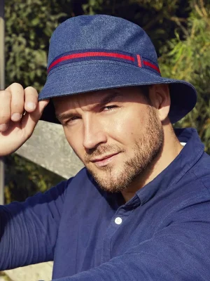 1421-0606 | Urban Bucket Hat | Dark Blue Denim
