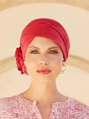HocZuri Turban | Lipstick Red | 1484-0725
