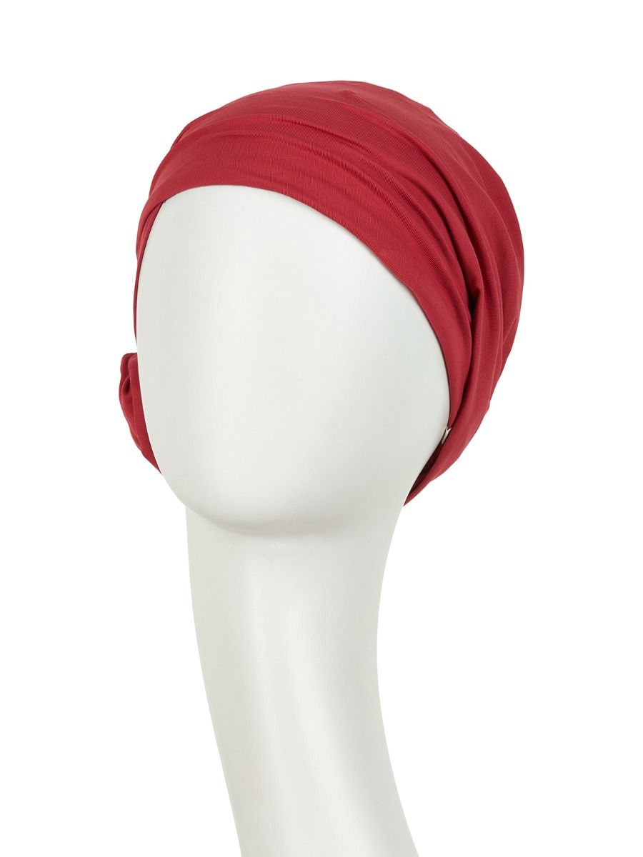 HocZuri Turban | Lipstick Red | 1484-0725