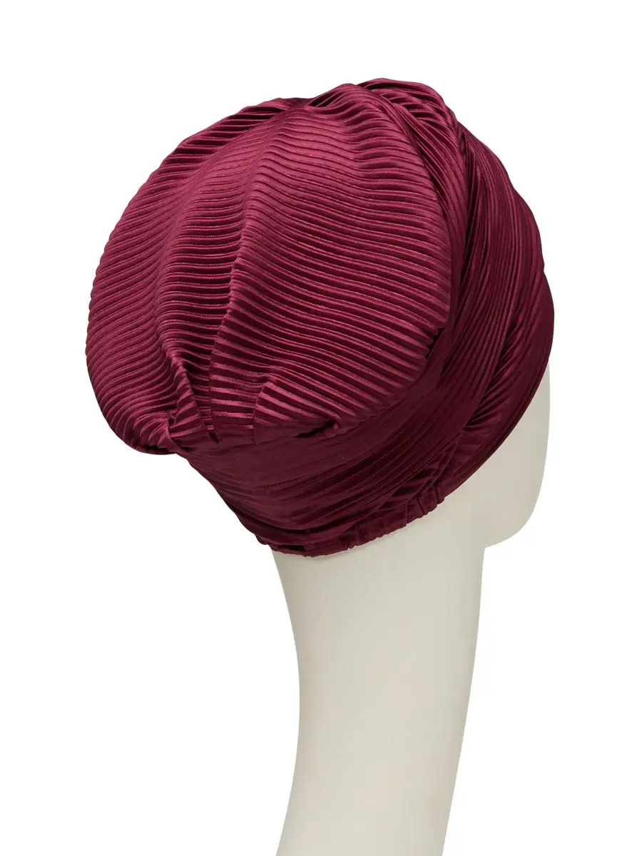 HocLuna • V Turban – (Solide Col.) | Dark Blue plisse | 1527-0791 HocLuna • V Turban - (Solide Col.) | Dark Blue plisse | 1527-0791