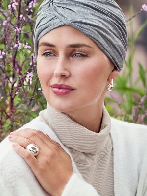 HocJoyo Turban | Grey Melange | 1572-0169