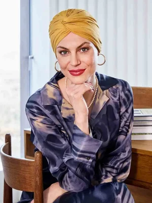 HocJoyo Turban | Amber Gold | 1572-4052