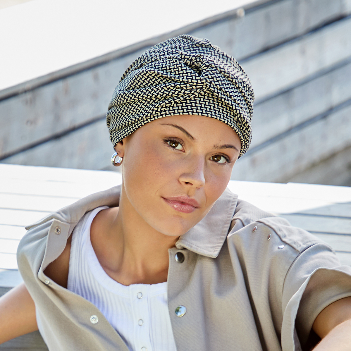 HocAlva • V Turban - (Woven) | Graphic Braids | 1575-4098