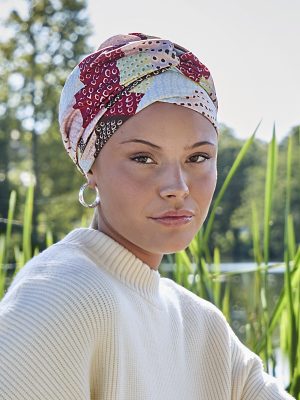 HocAlva • V Turban - (Woven) | Patchwork Pastels | 1575-4099