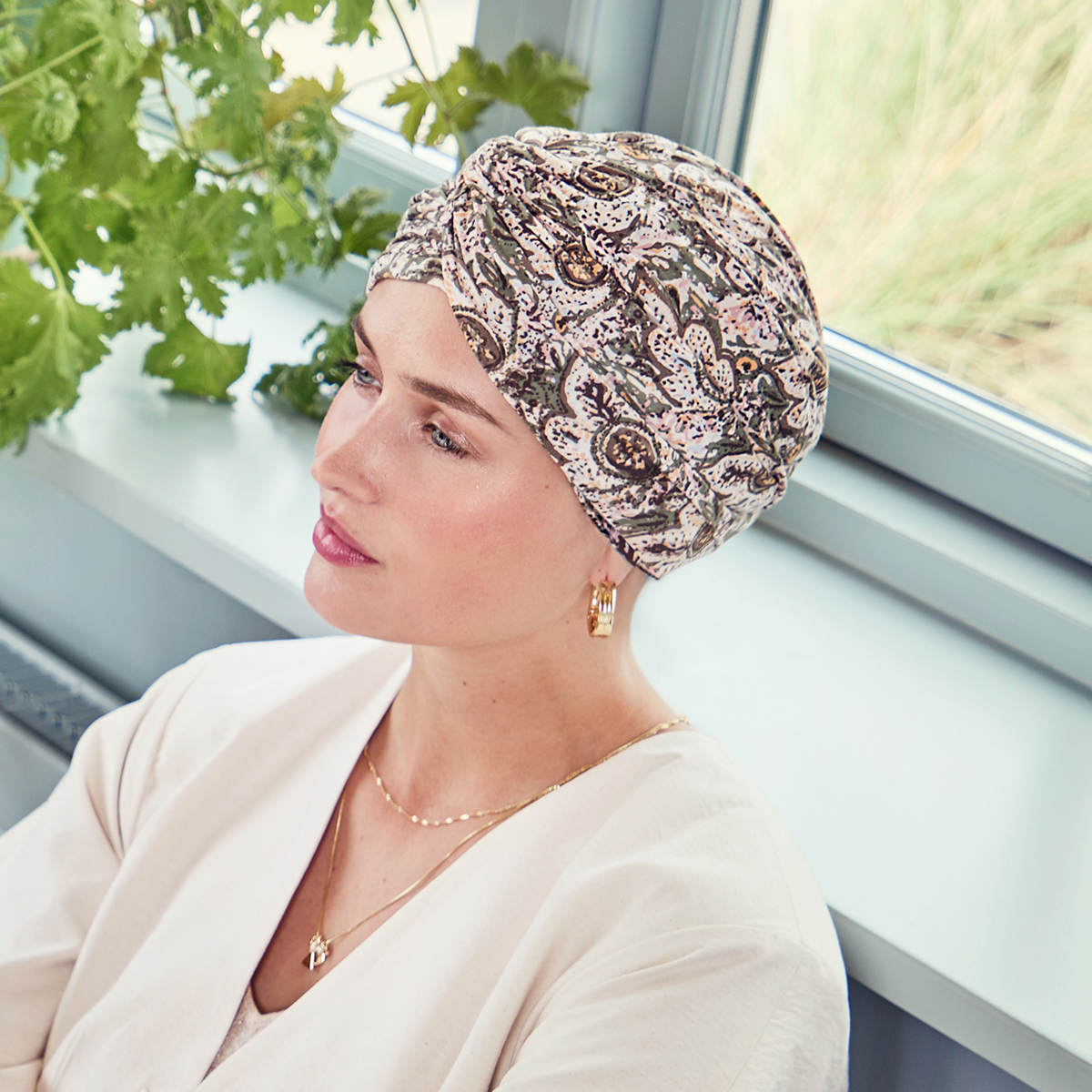 HocJoyo Turban - (Printed) | Moroccan Romance | 1584-4077