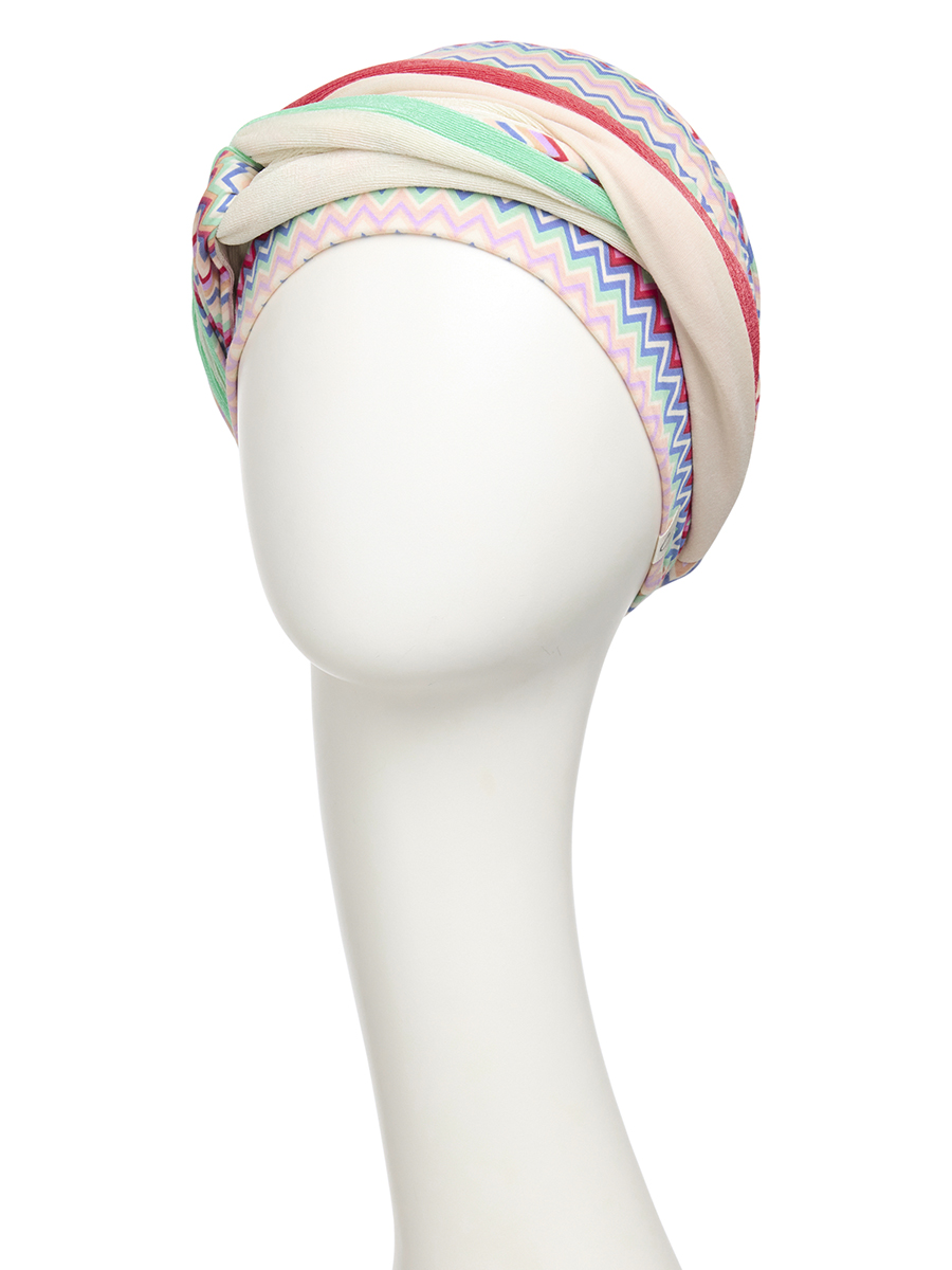 HocNoya Turban - (Printed) | Zigzag Vibes | 1585-4079
