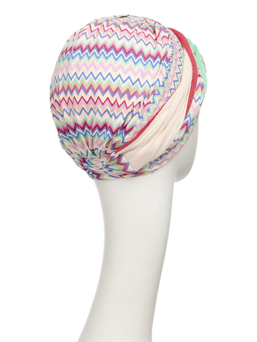 HocNoya Turban – (Printed) | Zigzag Vibes | 1585-4079 HocNoya Turban - (Printed) | Zigzag Vibes | 1585-4079