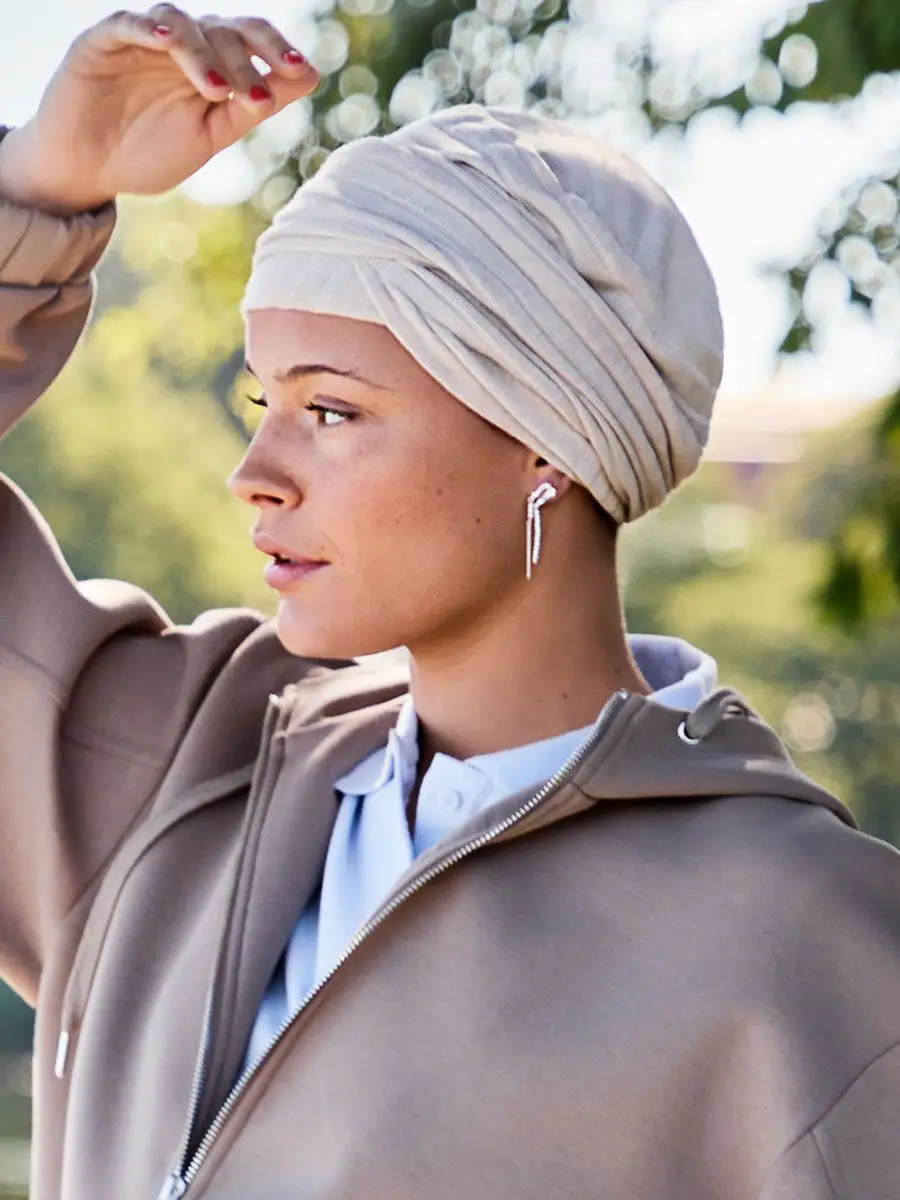 HocElma · V Turban | Rib Sand | 1598-4100