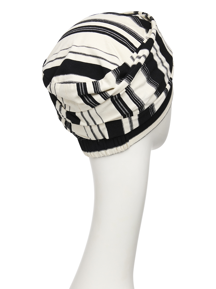 HocElma · V Turban | Smoky Stripes | 1599-4101