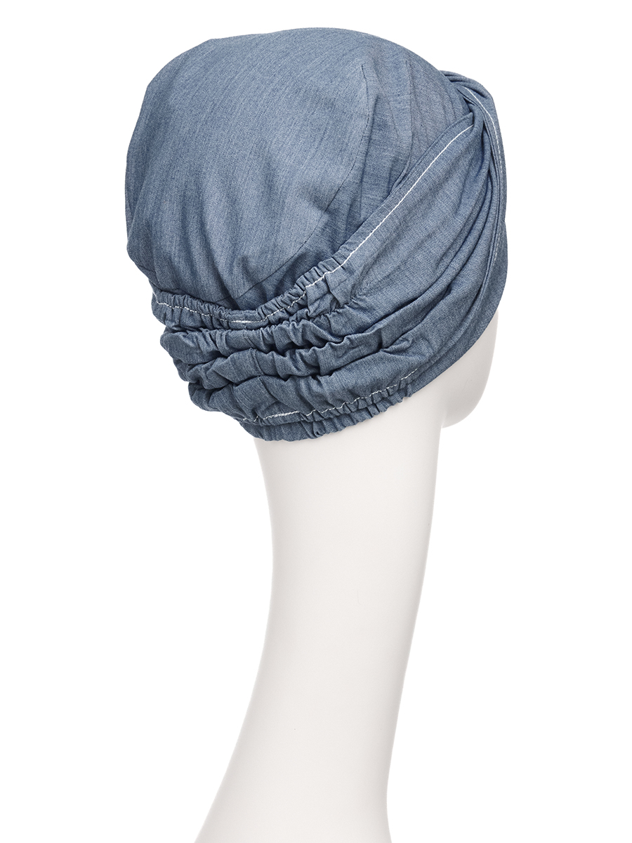 HocMary · V Turban | Denim Flair | 1603-4097