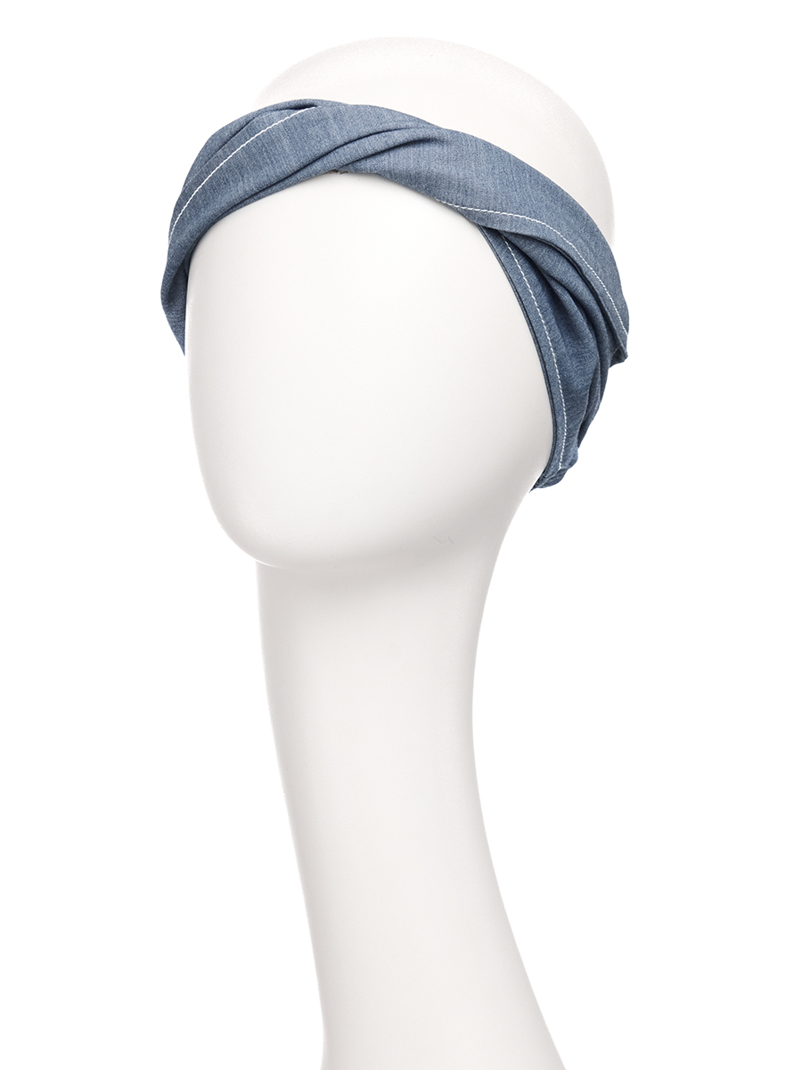 HocMary · V Turban | Denim Flair | 1603-4097