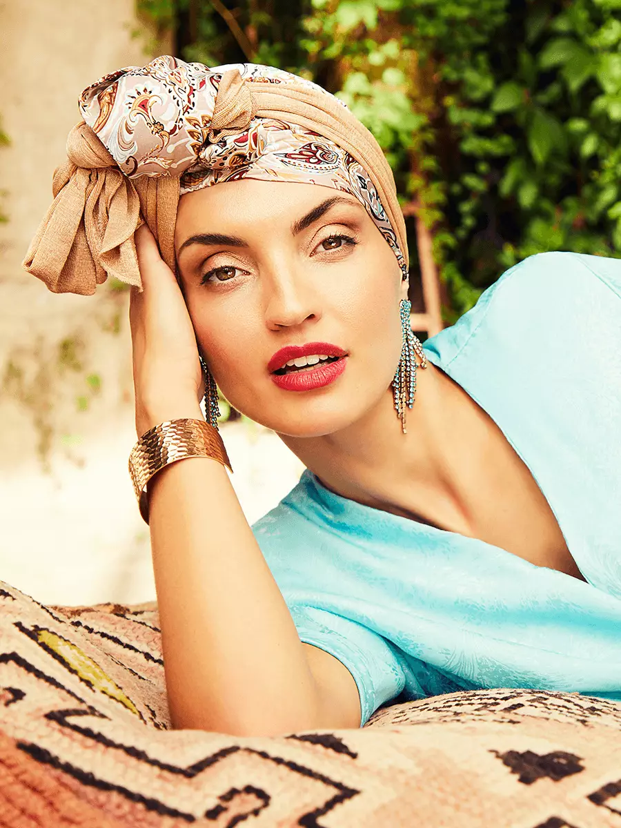 Boho Ribbon | Toffee | 3033-0878 weith HocSapphire · 3026-0860