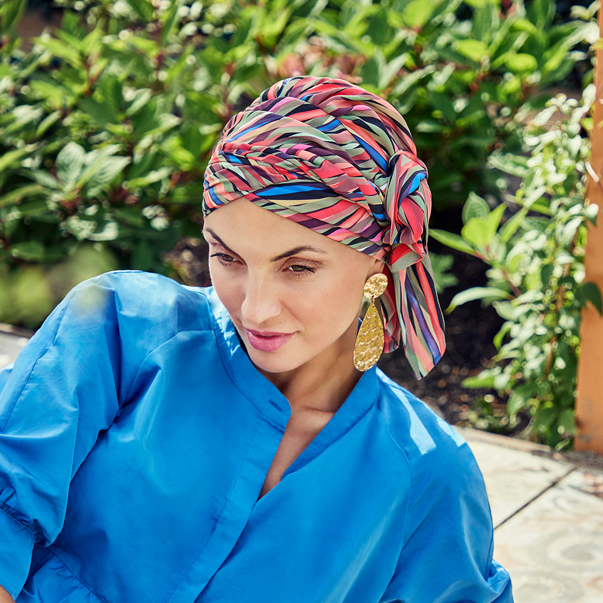 HocJuvela · Boho Turban Set | Sunset Tribal | 3042-4111