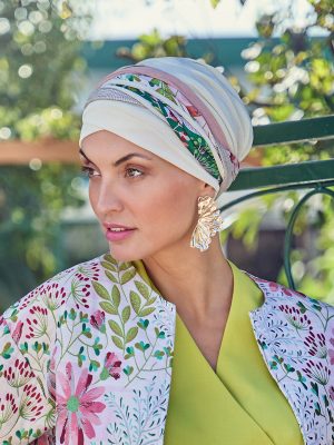 HocJuvela • Boho Turban Set - (Printed) | Pastel | 3045-4109