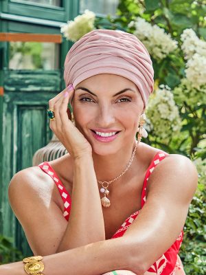 HocAria • Boho Turban | Pearl Blush | 3050-4112