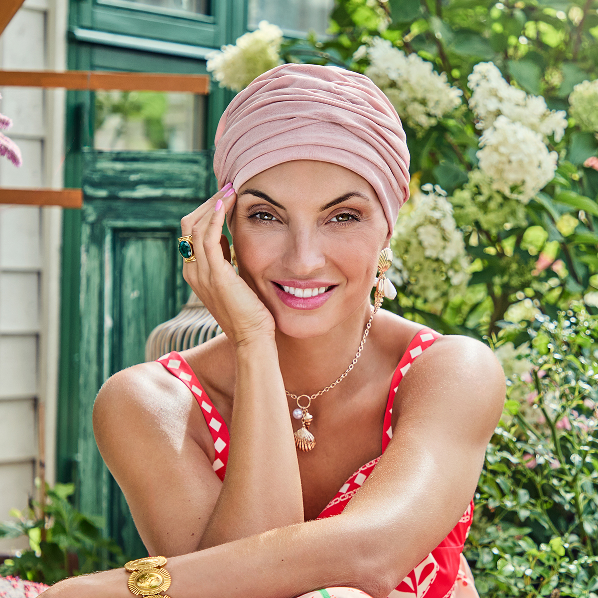 HocAria • Boho Turban | Pearl Blush | 3050-4112