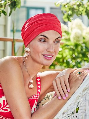HocAria • Boho Turban | Coral Rouge | 3050-4113