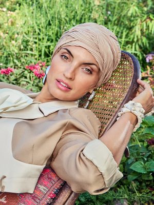 HocSapphire • Boho Turban - (Knitted) | Sweet Caramel | 3052-4105