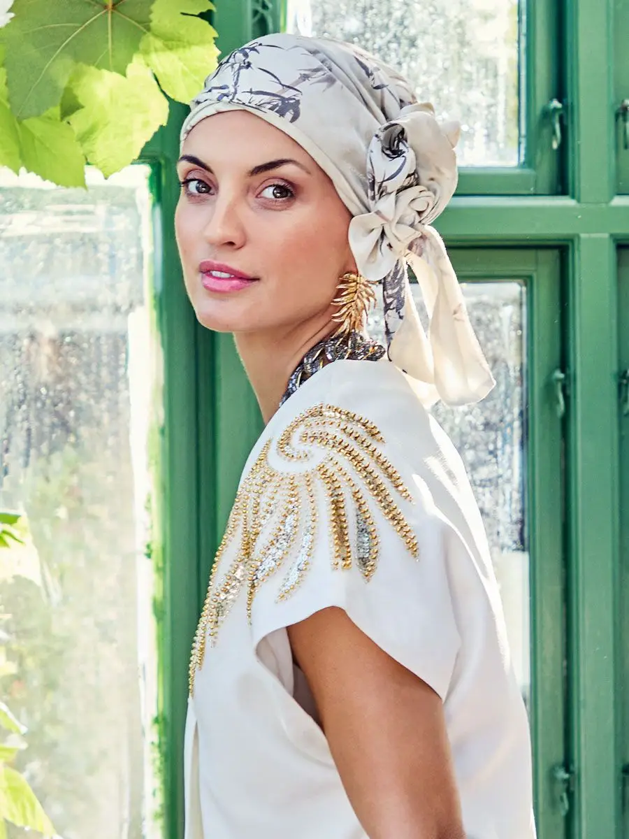 HocJuvela · Boho Turban Set | Bamboo Pearl | 3053-4110