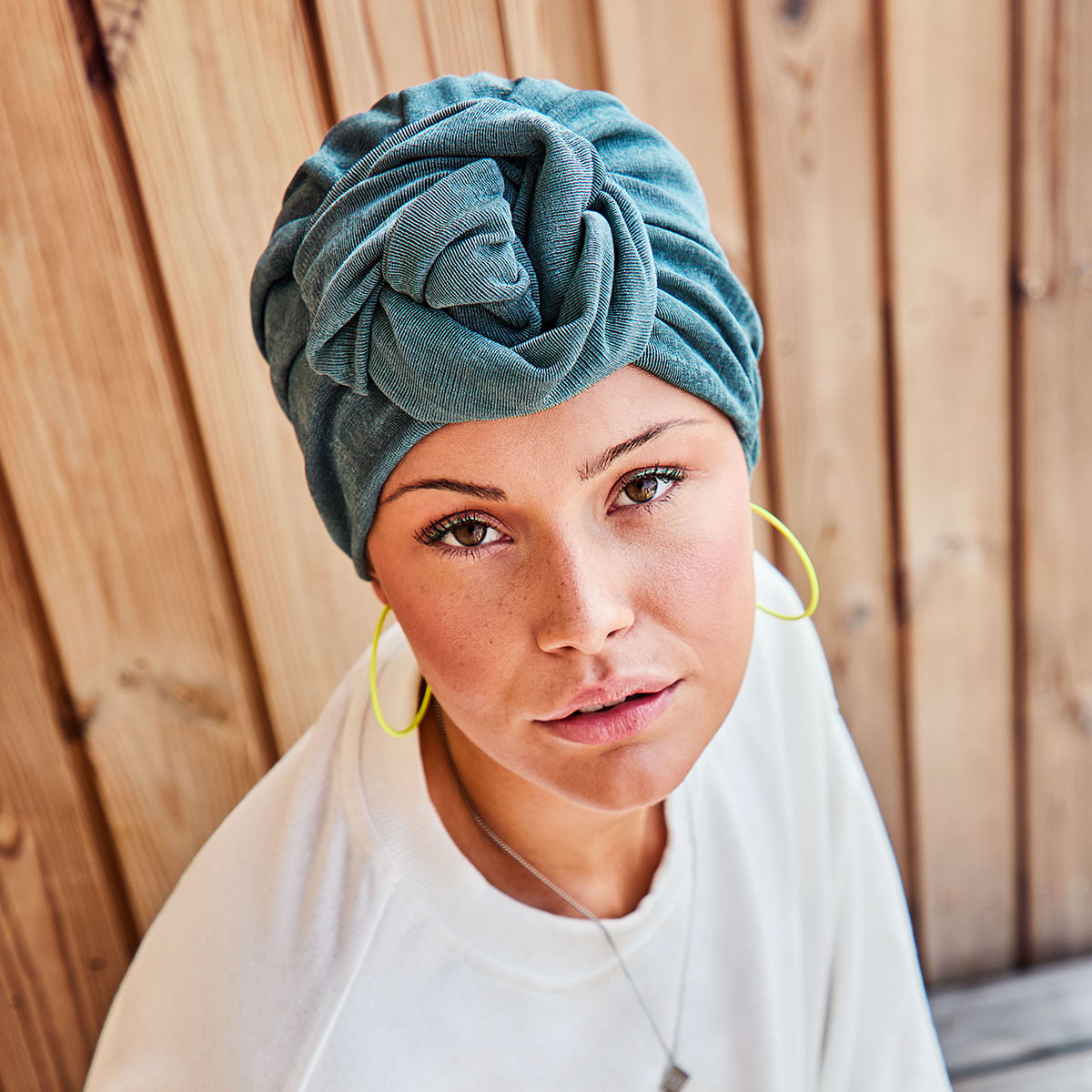 HocElena • V Turban | Petrol | 1571-4036