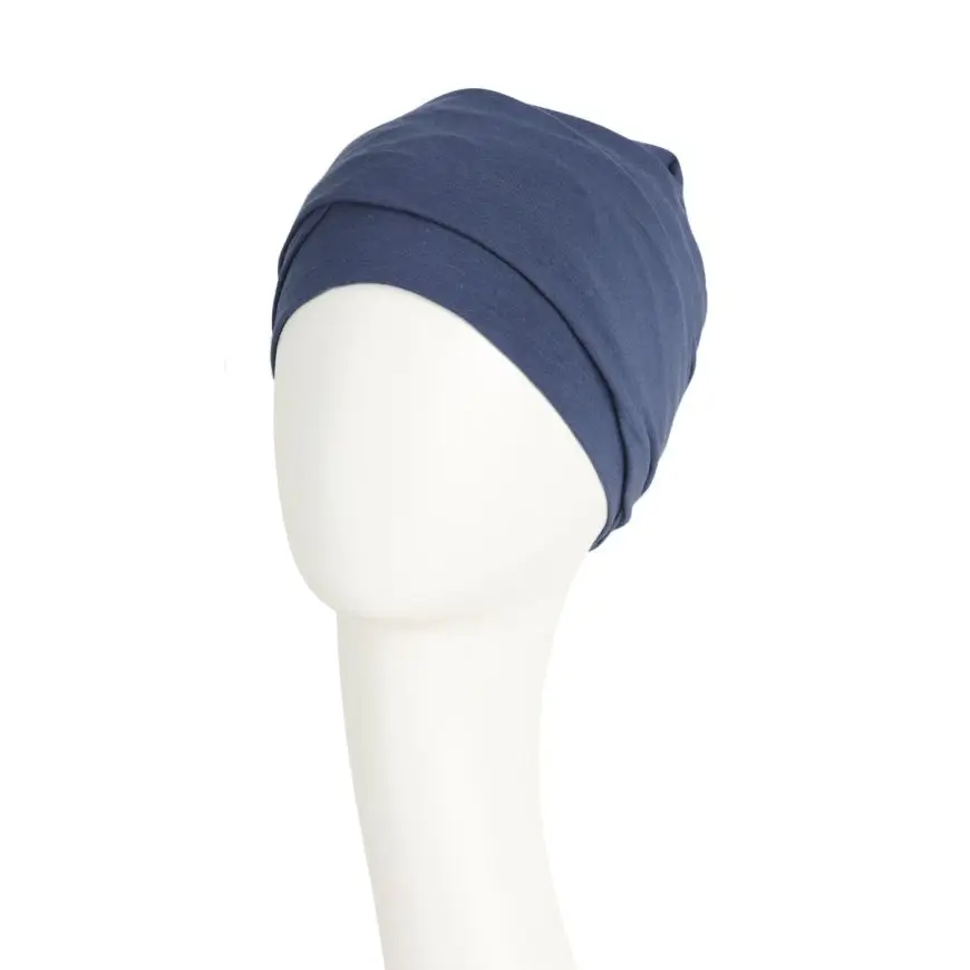 HocZoya • V Turban | Dark Denim | 1551-4001 HocZoya • V Turban | Dark Denim | 1551-4001