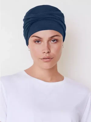 HocZoya • V Turban | Dark Denim | 1551-4001