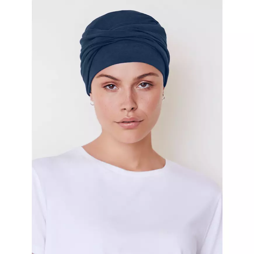 HocZoya • V Turban | Dark Denim | 1551-4001
