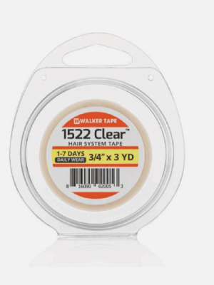 Walker Tape 1522 Clear Tape Roll - 3/4 x 3 Yds