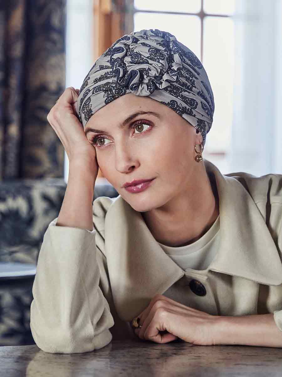 HocLotus Turban (Printed) | Paisley Elegance | 1008-4116 HocLotus Turban (Printed) | Paisley Elegance | 1008-4116