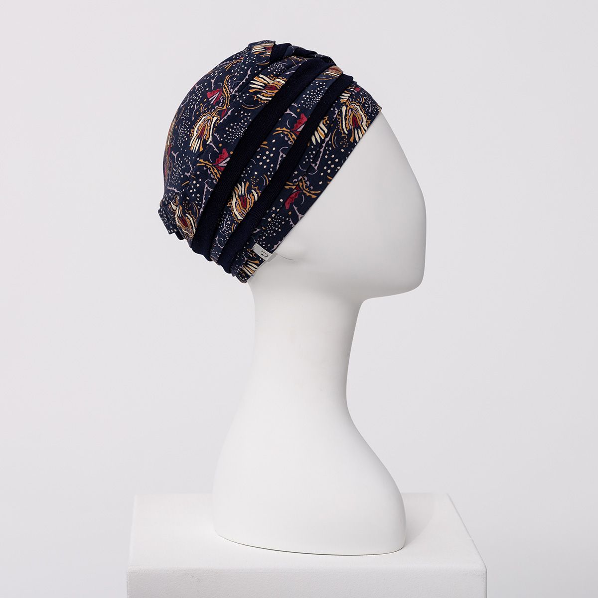 HocShanti Turban - (w. Print) | Amber Garden | 1331-4119