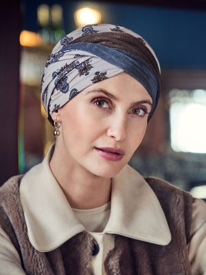 HocShakti Turban - (Printed) | Paisley Elegance | 1418-4116