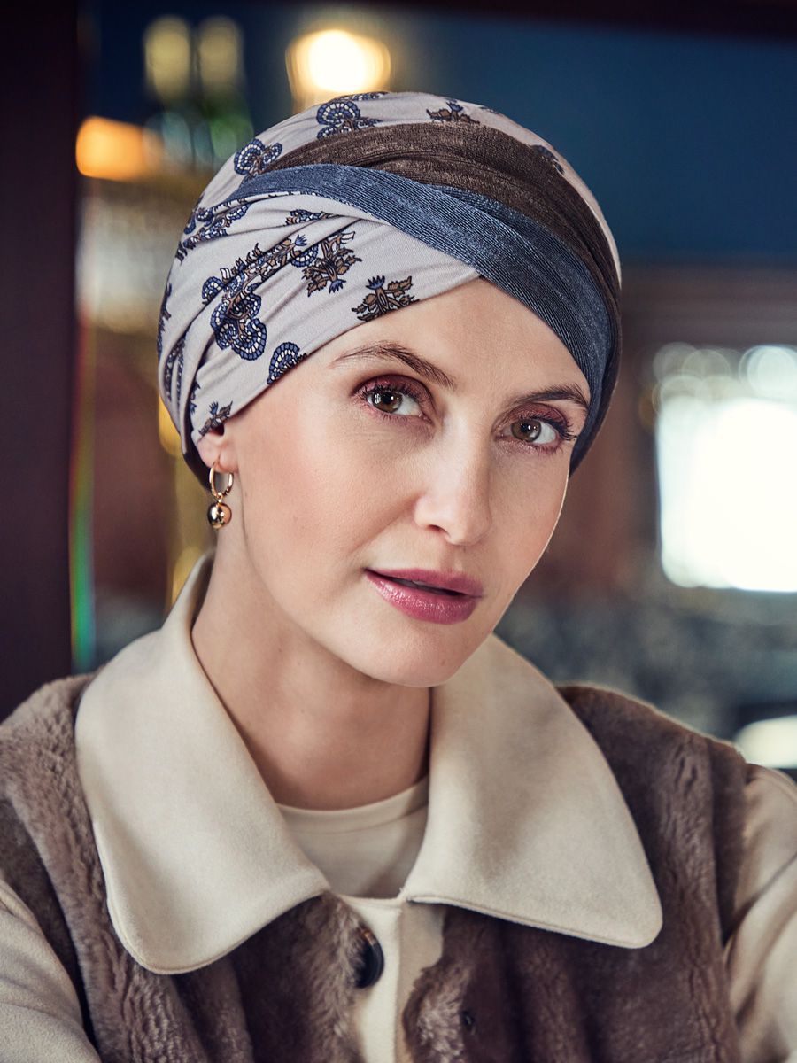HocShakti Turban - (Printed) | Paisley Elegance | 1418-4116