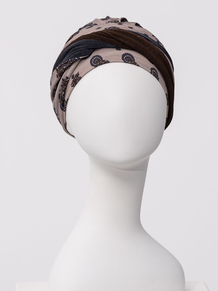 HocShakti Turban - (Printed) | Paisley Elegance | 1418-4116