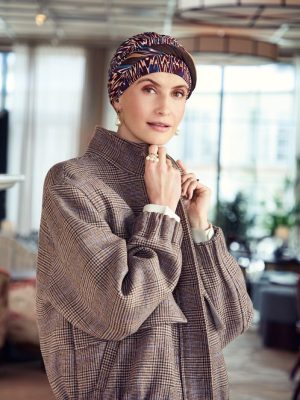 HocShakti Turban - (Printed) | Ikat Mystery | 1418-4118