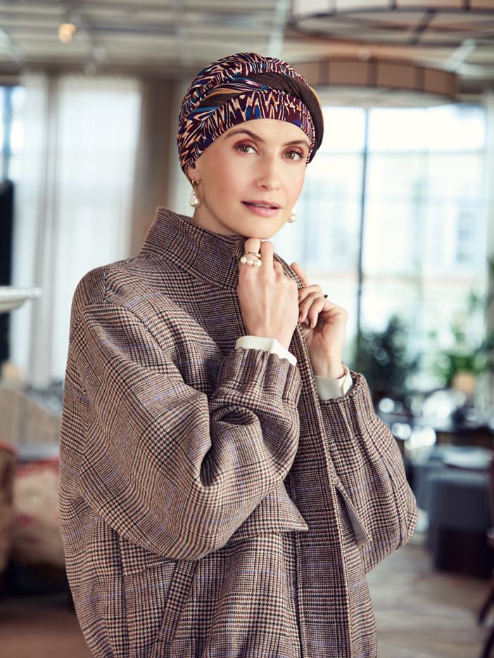 HocShakti Turban - (Printed) | Ikat Mystery | 1418-4118