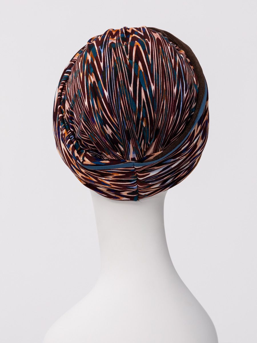 HocShakti Turban - (Printed) | Ikat Mystery | 1418-4118