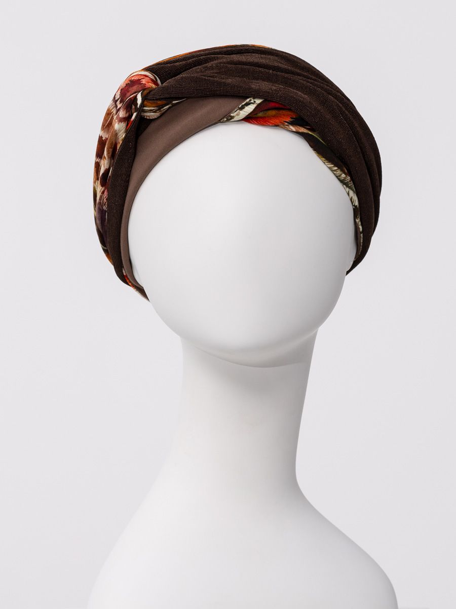 HocNoya Headband - (Printed) | Tribal Feathers | 1607-4117 HocNoya Headband - (Printed) | Tribal Feathers | 1607-4117