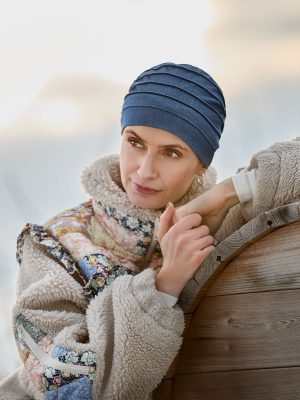 HocYoga Turban - (Denim) | Dark Blue Denim | 1612-4131