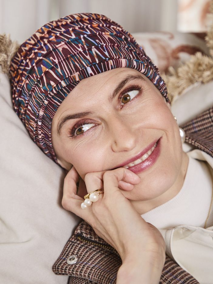 HocYoga Turban (Printed) | Ikat Mystery | 2000-4118 HocYoga Turban (Printed) | Ikat Mystery | 2000-4118